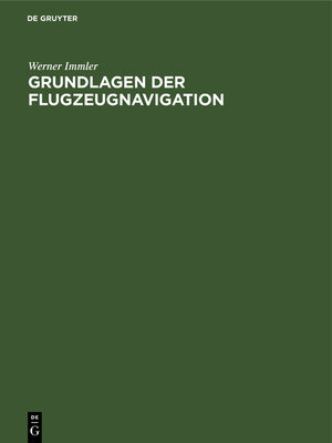 cover image of Grundlagen der Flugzeugnavigation